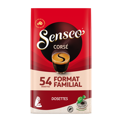 SENSEO - Dosettes Café Corsé X54 capsules Dakar Dialy
