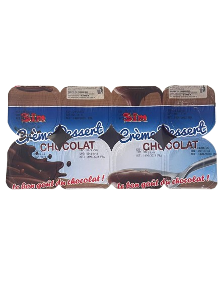 SIM - Crème dessert au chocolat - 100g DAKAR DIALY