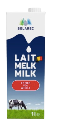 SOLAREC - Lait entier - 1L DAKAR DIALY