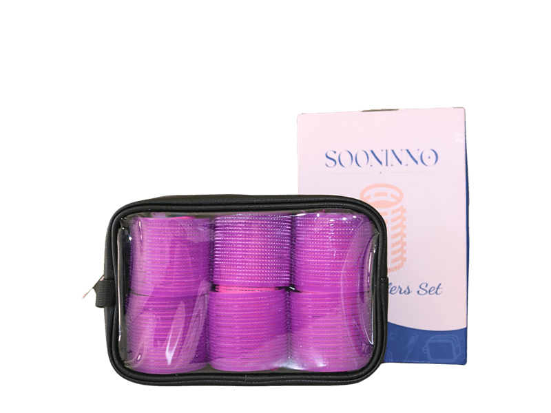 SOONINNO - Bigoudis Auto-Agrippants – Set de Hair Rollers Volume & Boucles Dialy - Dakar