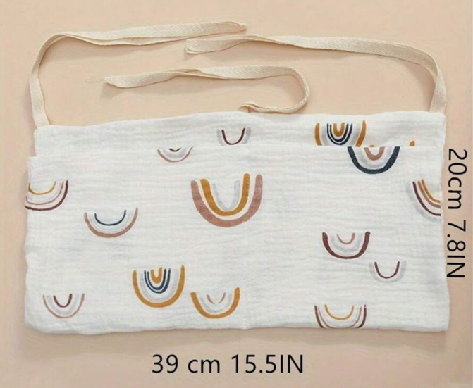 Sac rangement suspendu enfants – Double poche chevet & voiture Dakar Dialy