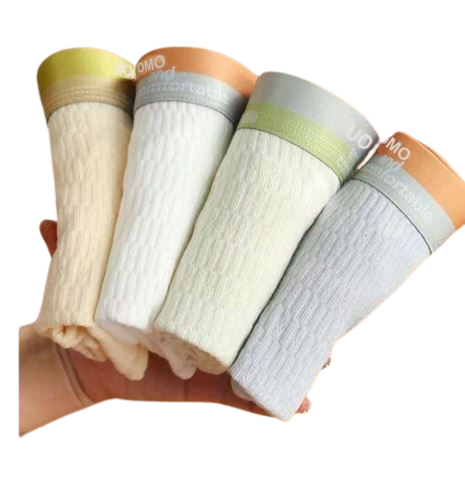 Set de 4 Boxers Homme – Styles Aléatoires, Élégance au Quotidien (Taille M) Dialy - Dakar