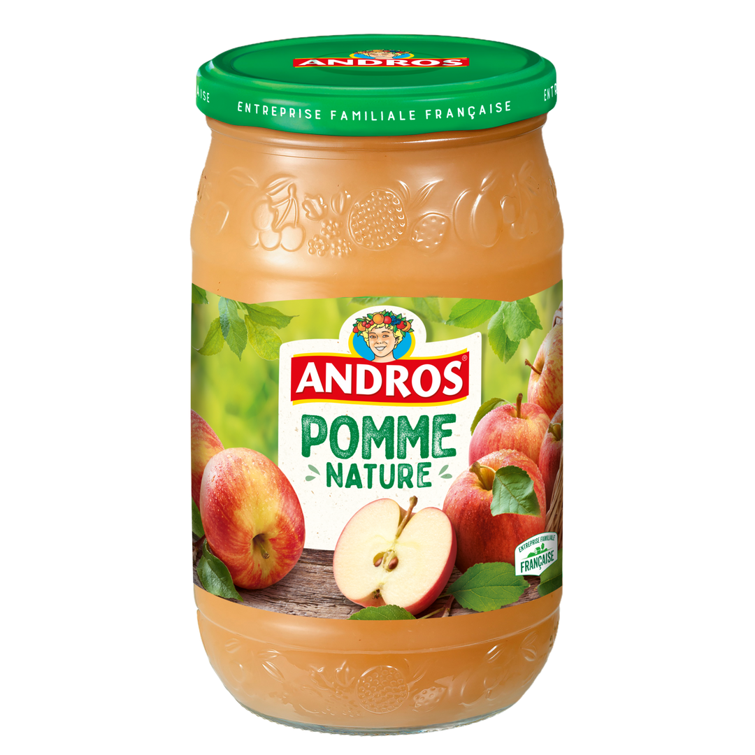 ANDROS - Compote sans morceaux pomme - 750G