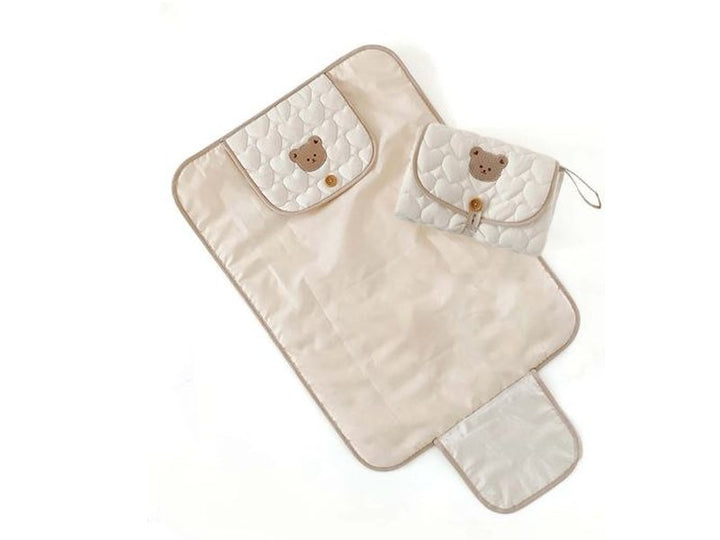 Tapis De Change Pour Bébé Portable Étanche Et Confortable