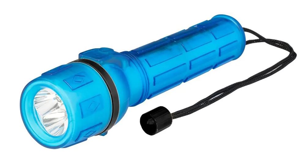 POLYPOOL Mini torche 3 led portable 18 lm IP44 avec boîtier caoutchouc antichoc - PP3150