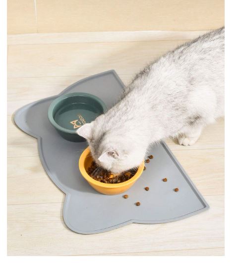 Tapis De Nourriture Pour Animaux De Compagnie En Silicone