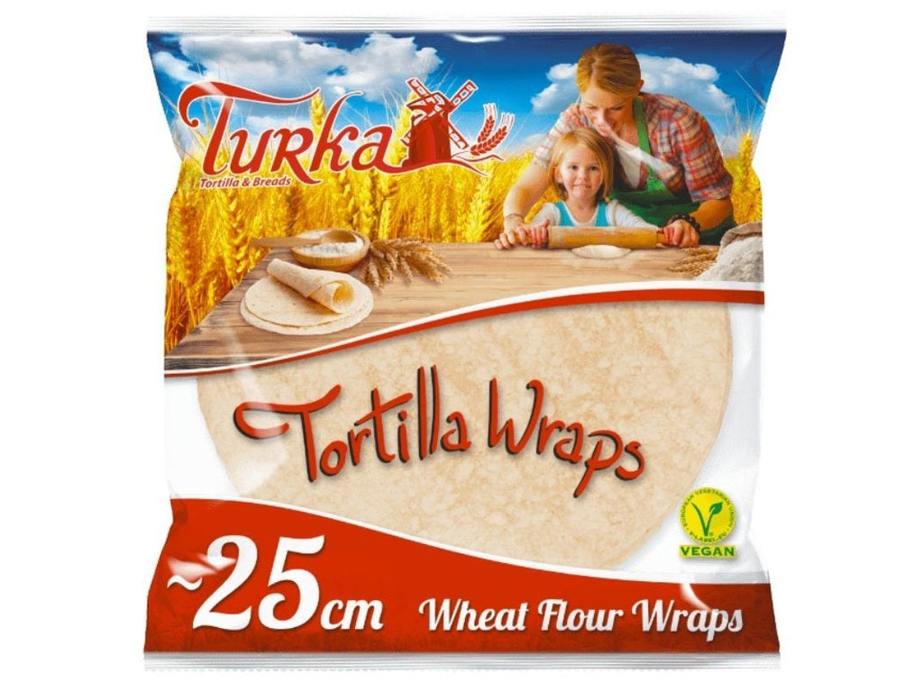 TURKA - Tortilla Wraps vegan 25cm - 18 pièces Dakar Dialy