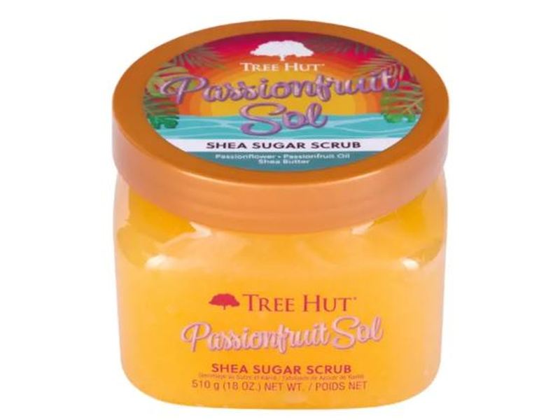 Gommage au sucre de karité, Senteur fruit de la passion disponible à Dakar chez Dialy