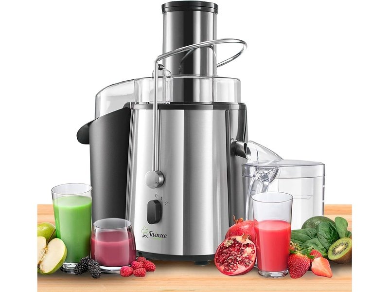 Extracteur de jus Twinzee, puissant et pratique pour des jus frais faits maison. Disponible à Dakar en 60min sur Dialy.sn
