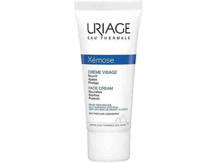 Uriage Xémose Crème Visage pour Peau Très Sèche - 40 ml, soin nourrissant et apaisant pour peaux sèches. Disponible sur Dialy.sn