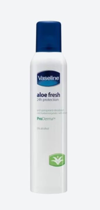VASELINE - Déodorant anti-transpirant Aloe Sensitive - 250 ml DAKAR DIALY