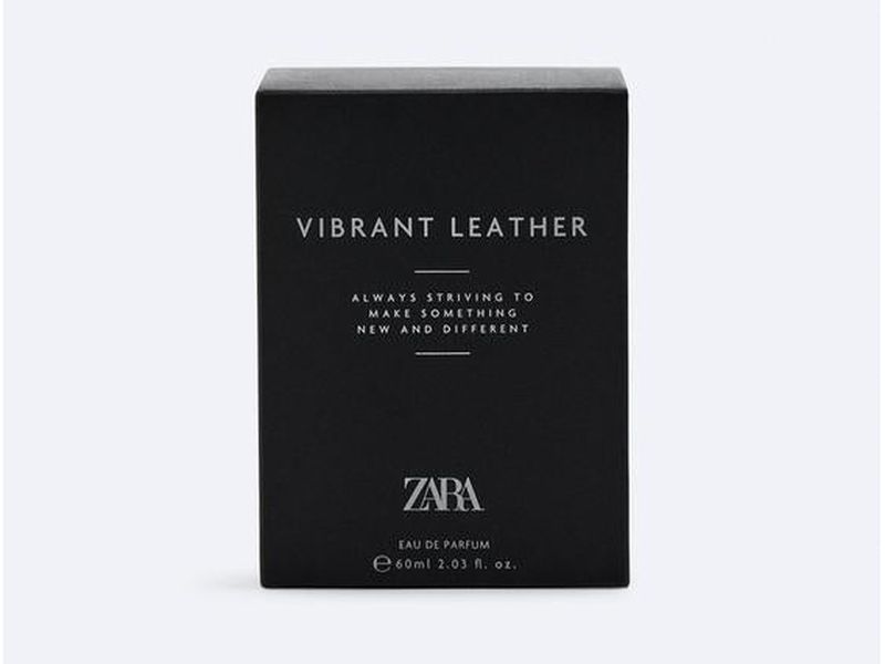 Parfum ZARA - Eau de parfum boisée Vibrant Leather, 60 ml