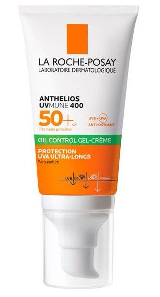LA ROCHE-POSAY - Anthelios UVmune 400, Ultra Crème solaire Hydratante Sans Parfum SPF50+, 50 ML