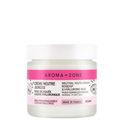 Aroma-Zone - Crème jeunesse visage et corps, pot en verre - 50ml