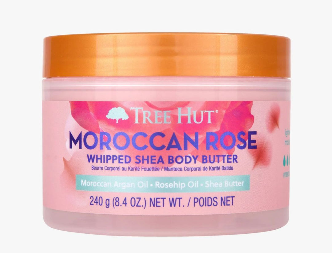 Tree Hut - Beurre corporel au karité et à la rose marocaine - 240 g