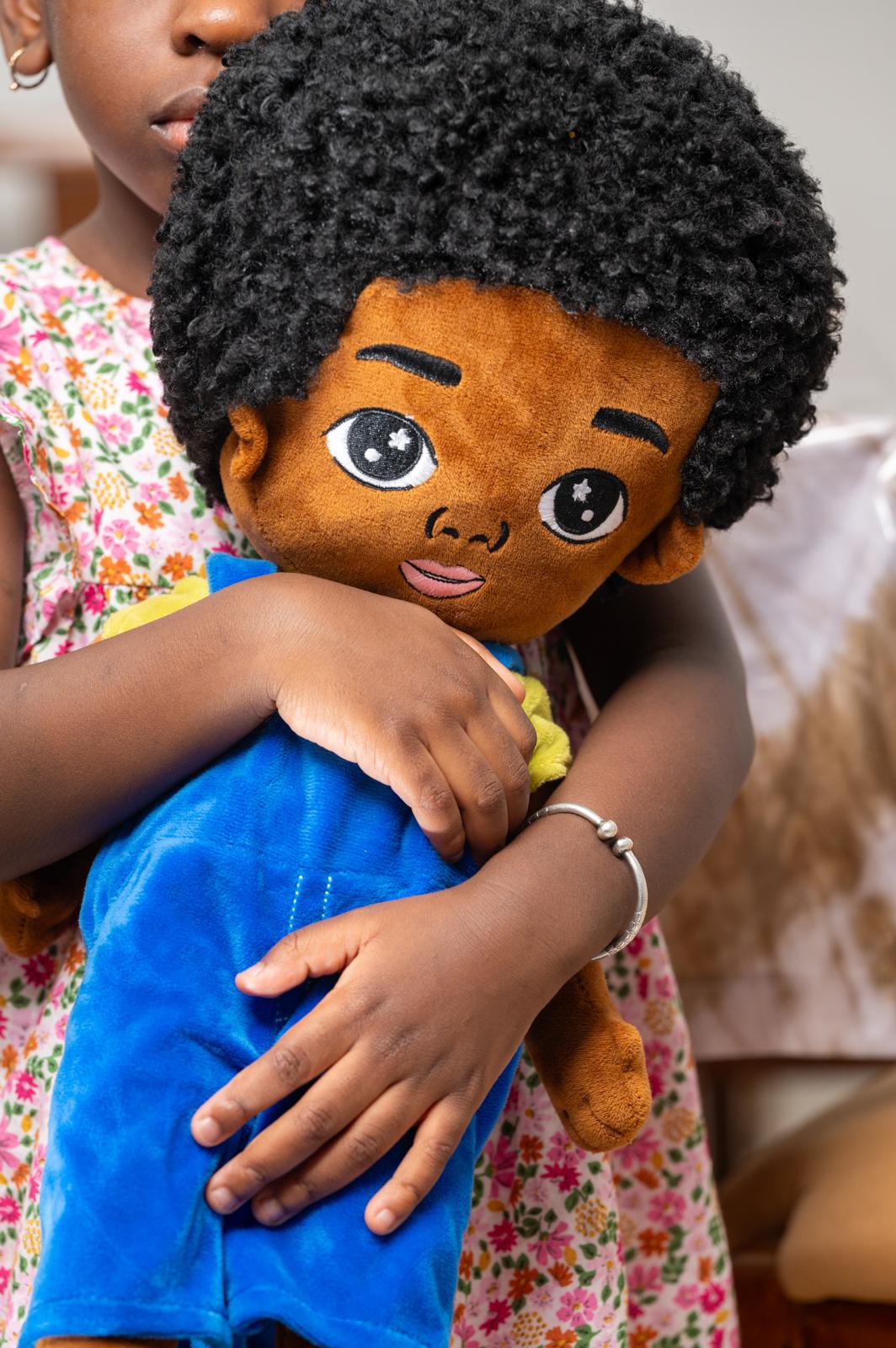 YEEWU - Poupée peluche Samba Dakar Dialy