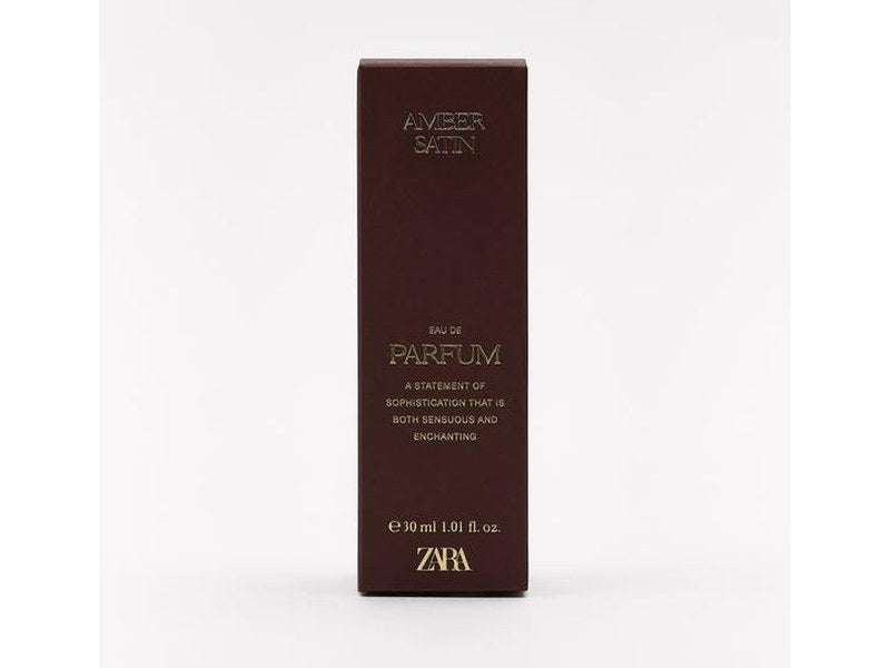 Parfum ZARA - Eau de parfum AMBER SATIN, 30 ml