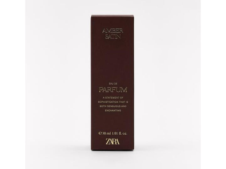 Parfum ZARA - Eau de parfum AMBER SATIN, 30 ml