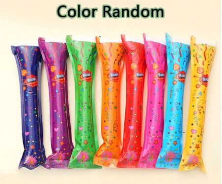 Canons à confettis surprise – 5 pièces, couleurs aléatoires