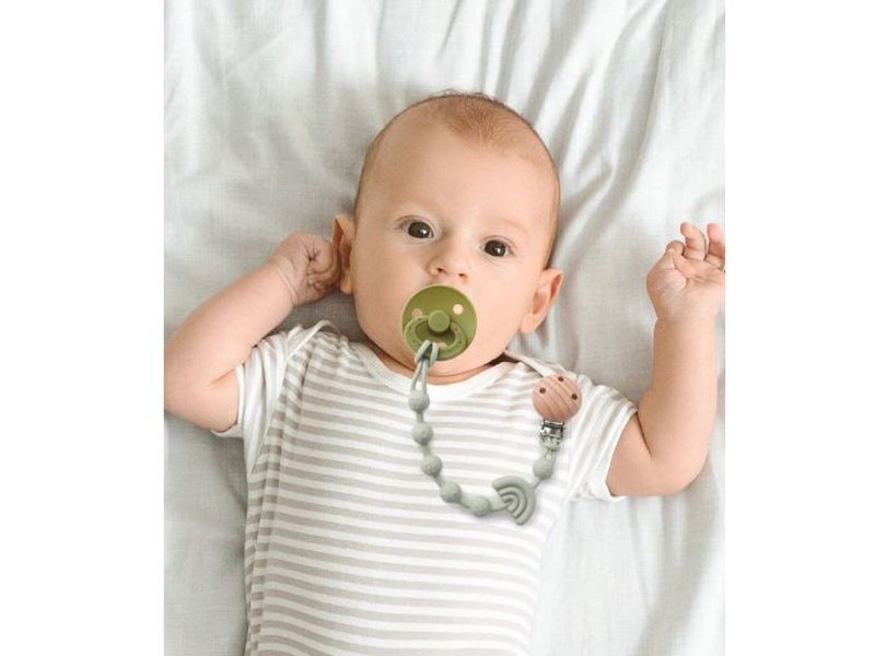 Attaches Sucette Silicone pour Bébé – Lot de 2