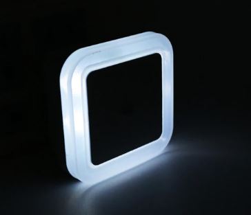 Mini veilleuse LED sans fil avec capteur, prise UE, éclairage décoratif pour chambre