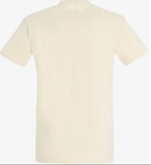 IMPERIAL – T-shirt homme 100% coton - Crème