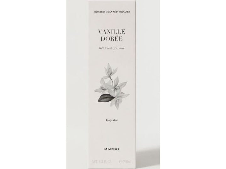 MANGO - Brume parfumée Vanille Dorée - 200ml