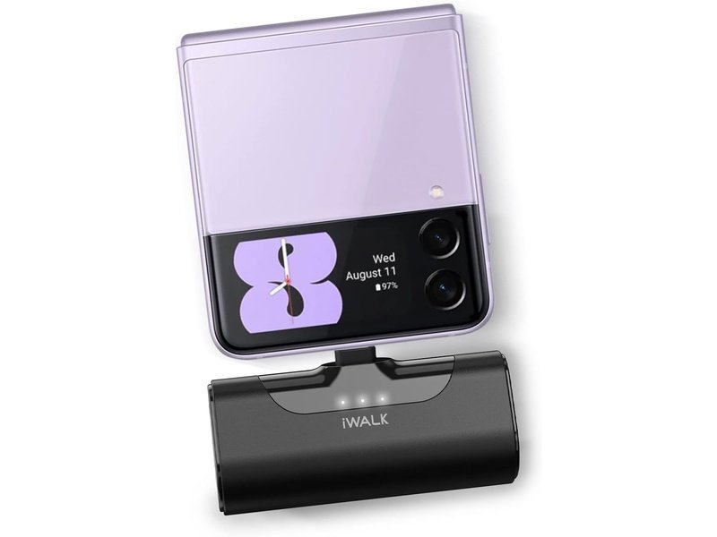 iWALK - Chargeur Externe USB C 4500mAh, Powerbank Batterie Type USB-C DAKAR DIALY