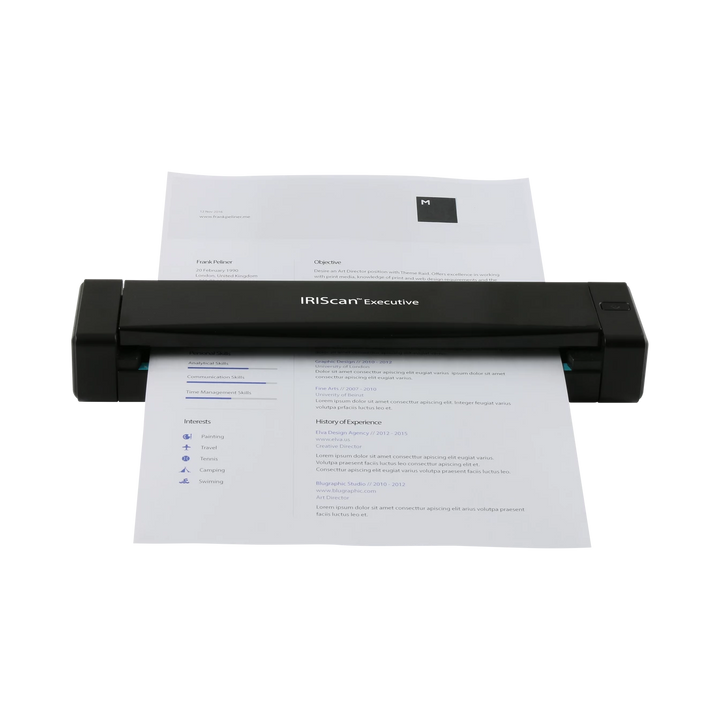 CANON IRIScan Executive 4 – Scanner Portable Recto Verso Ultra-Rapide