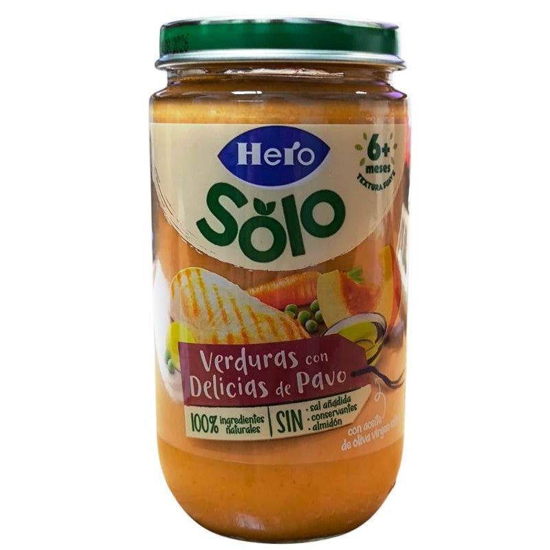 HERO BABY - Saveur légumes Dinde– 235G