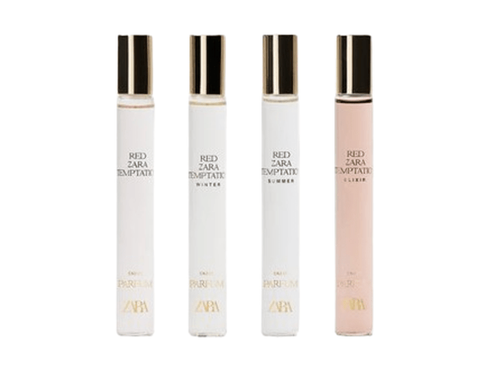 Parfum ZARA - Eaux de parfum Red Temptation Discovery, set de 4 x 10 ml