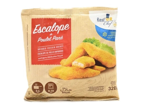 RESTOR CHEF - Escalopes de poulet pané - 320g Dakar Dialy