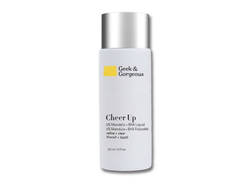 GEEK & GORGEOUS - Cheer Up 6% Mandelic Acid + BHA Liquid Exfoliant, 30ml