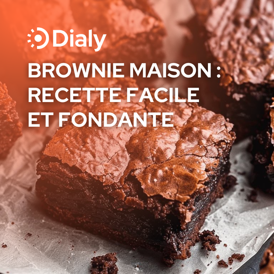 Recette : Brownie au chocolat (simple, rapide et ultra fondant)