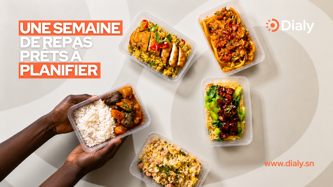 Manque de temps pour faire les courses ? Voici vos repas de la semaine