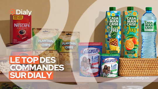 Ce que les Dakarois commandent le plus sur Dialy en 2026