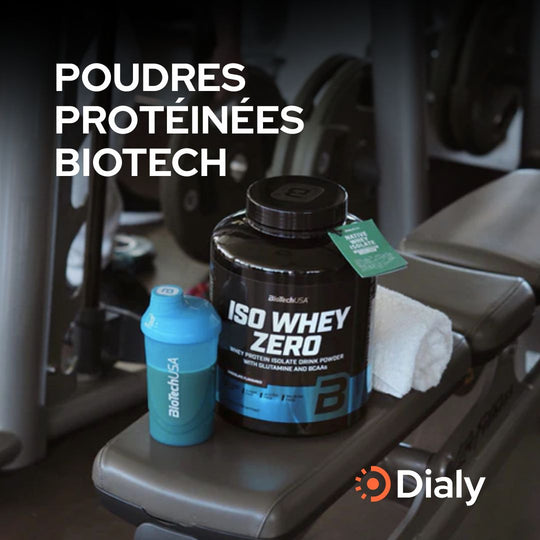 Découvrez les Meilleures Poudres Protéinées BioTechUSA sur Dialy