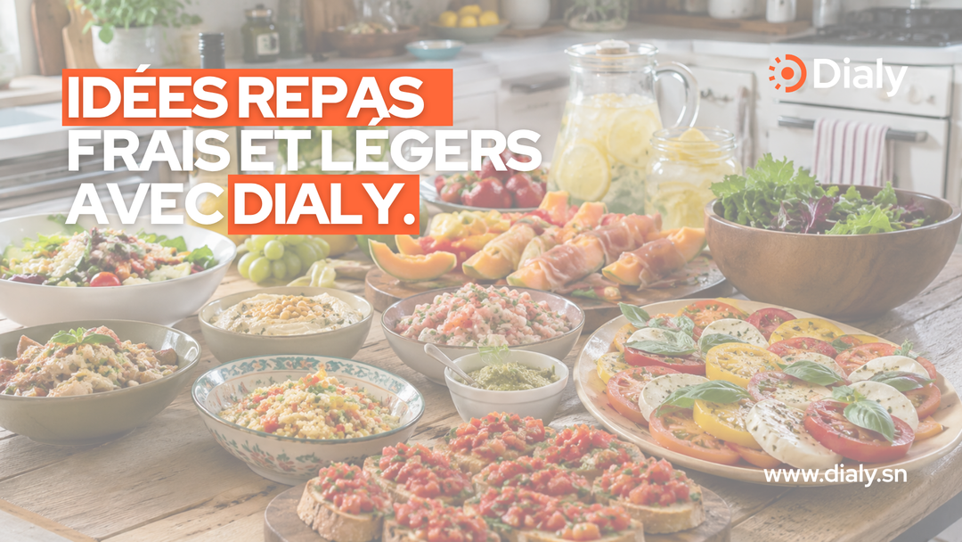 Que manger en juillet à Dakar ? Idées repas frais et légers.