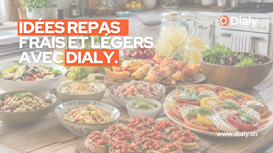 Que manger en juillet à Dakar ? Idées repas frais et légers.