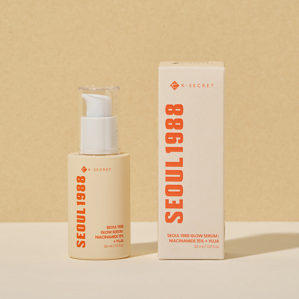 K-SECRET Seoul 1988 Glow Serum – Niacinamide 15% + Yuja – 30 ml