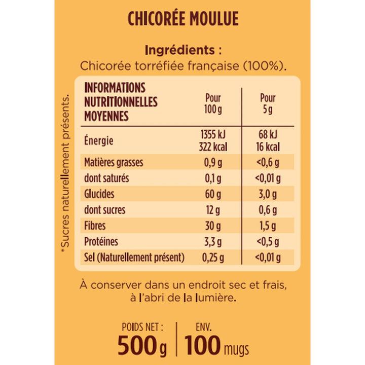 LE ROUX -Chicorée Moulue - 500G