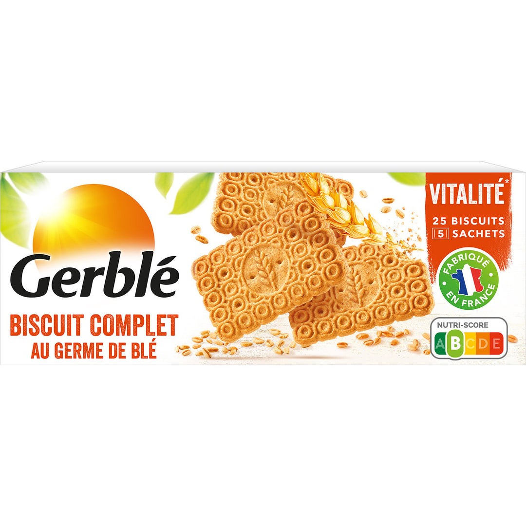 Gerblé - Biscuit complet au germe de blé - 230 g