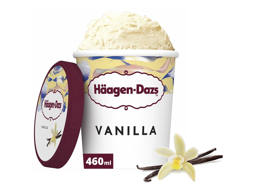 HAAGEN DAZS POT VANILLE 400G