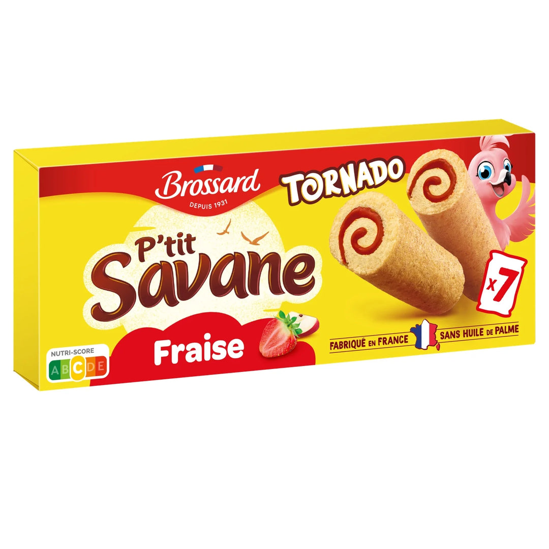 BROSSARD-P'tit savane fraise BROSSARD le paquet de 175g