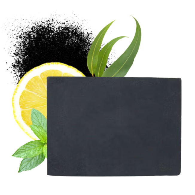 Savon artisanal Charbon Détox - végétal & SAF-100G