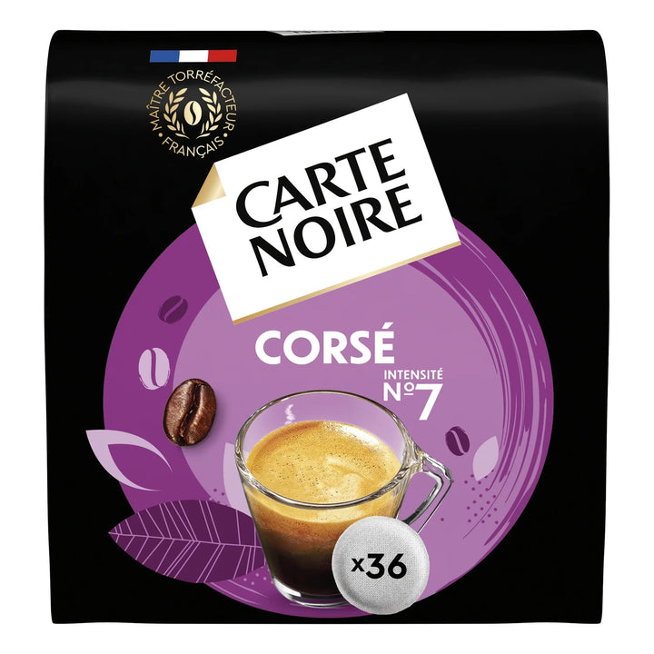 DLC Proche - CARTE NOIRE - Corsé Intensite - N7 (x36) - 250 g