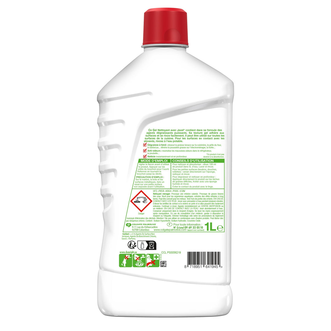 La Croix - Gel Nettoyant Ménager Ultra Dégraissant - 1L