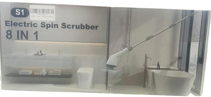ELECTRIC SPIN SCRUBBER 8 IN 1