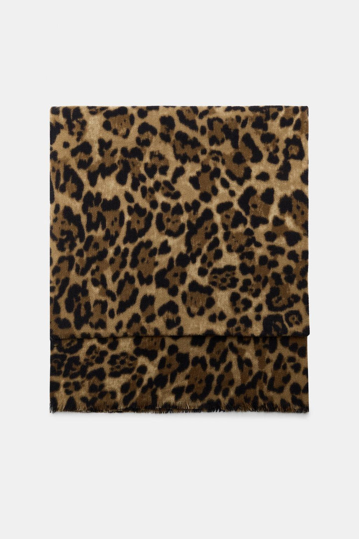 Foulard à Imprimé Animal Léopard
