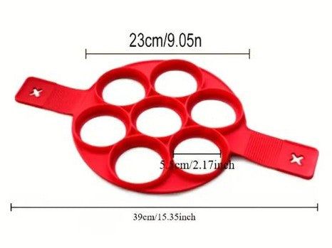 Machine à Crêpes &amp; Œufs en Silicone Antiadhésive, 1PCS